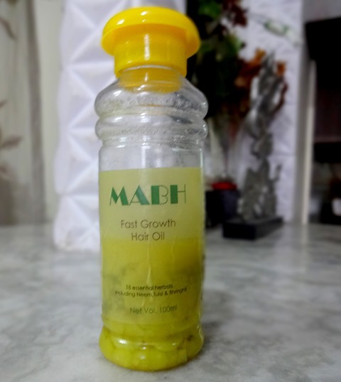 my review on mabh hair oil