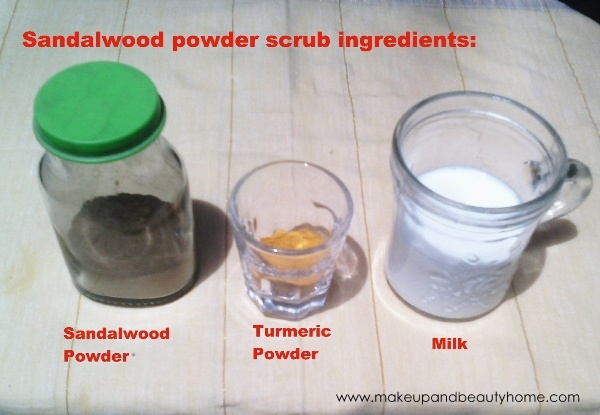 sandalwood face pack ingredients