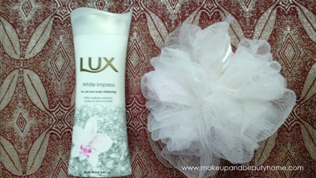 lux white impress body wash review