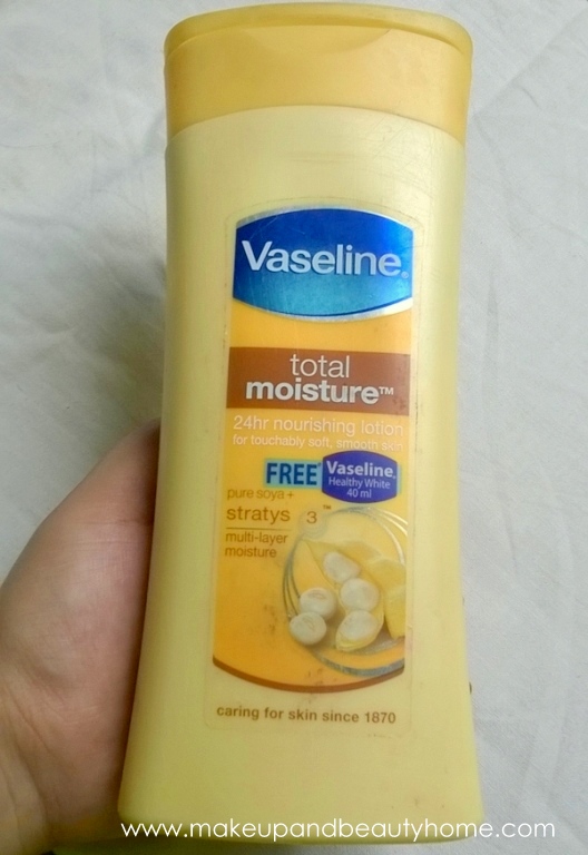 vaseline total moisture soya lotion review