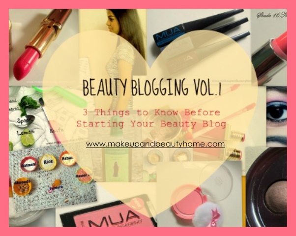 beauty blogging vol.1