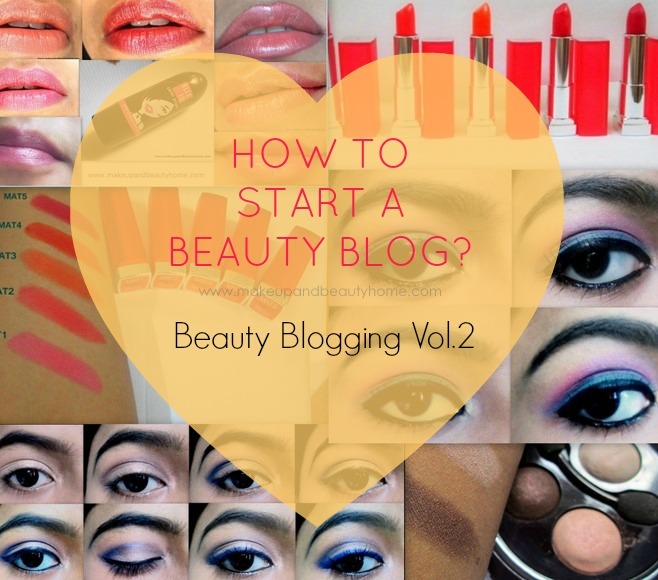 how to start a beauty blog