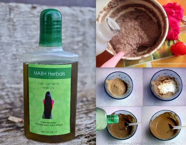 mabh hair oil and shikakai
