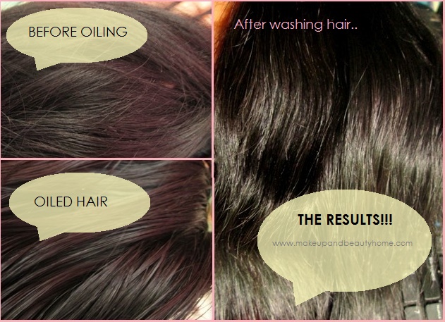 results of hot oil treatment