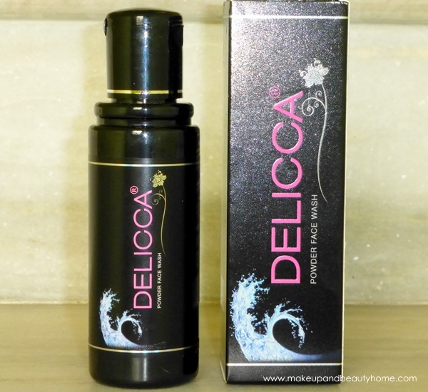 delicca powder face wash review