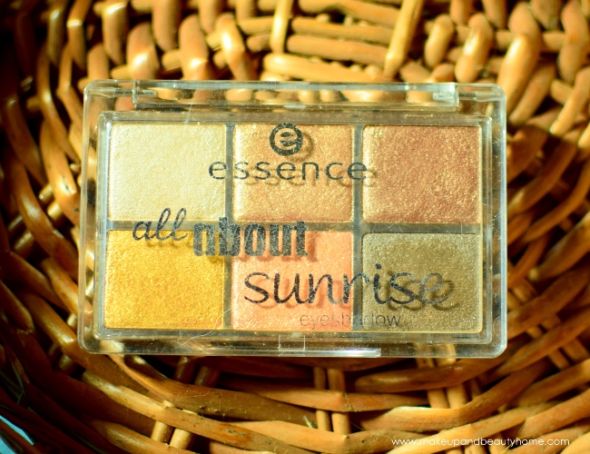 essence all about sunrise eyeshadow palette