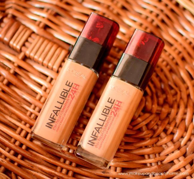 loreal paris infallible reno liquid foundation review