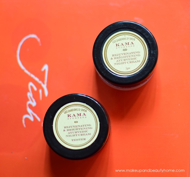 kama ayurveda night cream