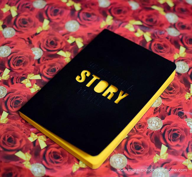 doodle collection neon yellow diary