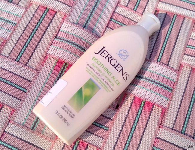 jergens soothing aloe vera moisturizer