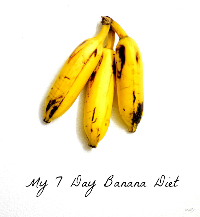 my 7 day banana diet