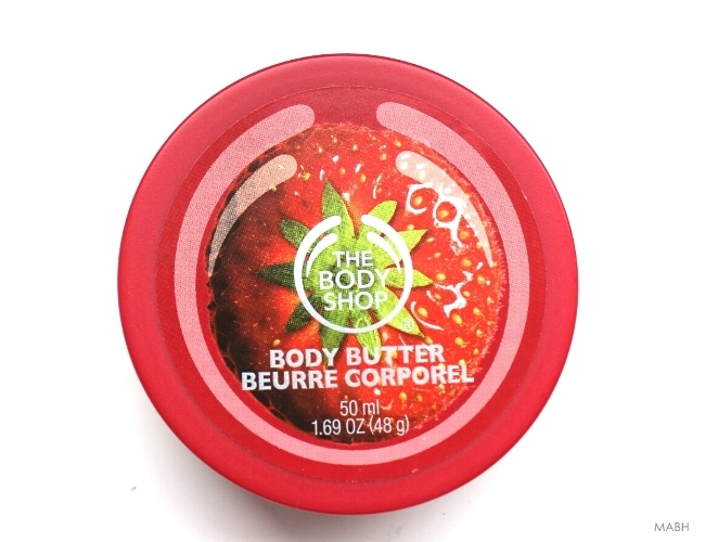 the body shop strawberry body butter