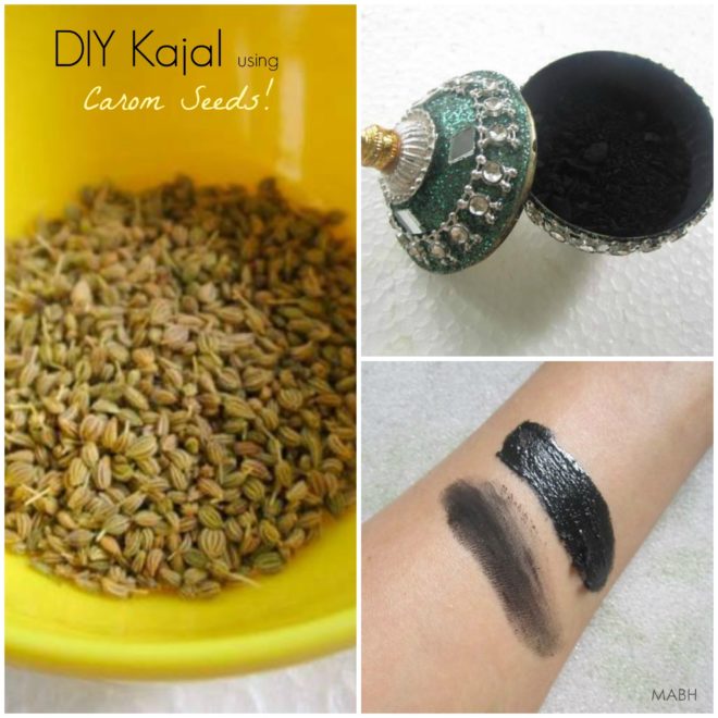 homemade black kajal