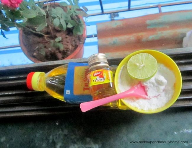 diy lemon sugar lip scrub