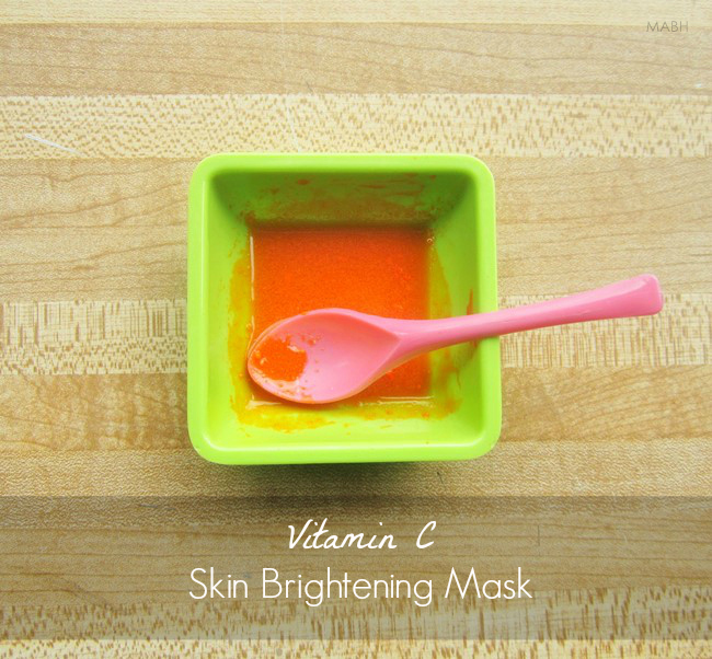 skin brightening vitamin c mask