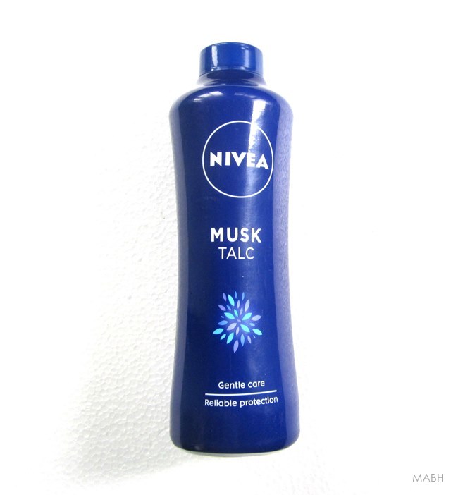 nivea musk talc skin powder