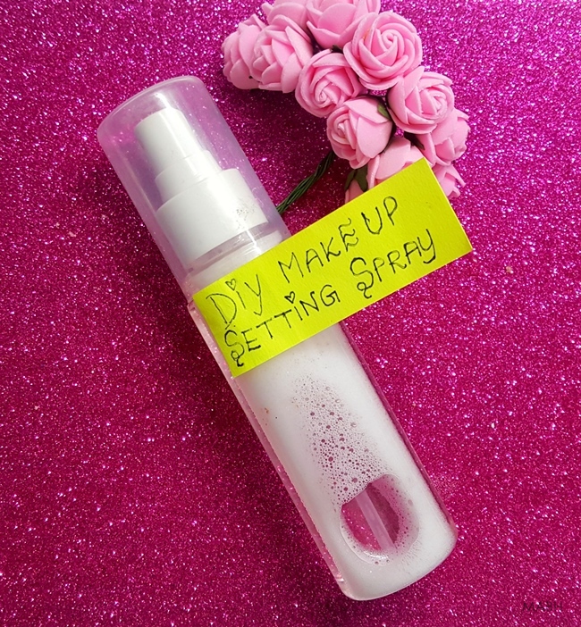 diy makeup setting spray