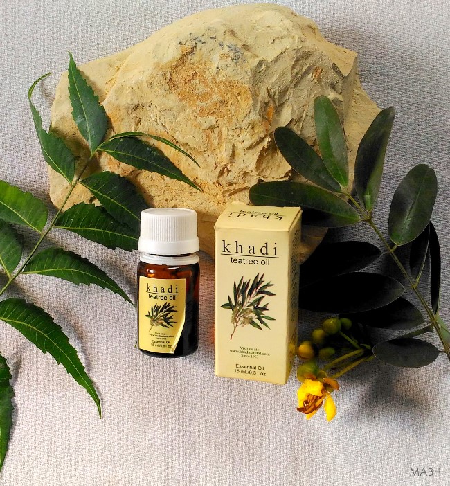 khadi tea tree essential oil
