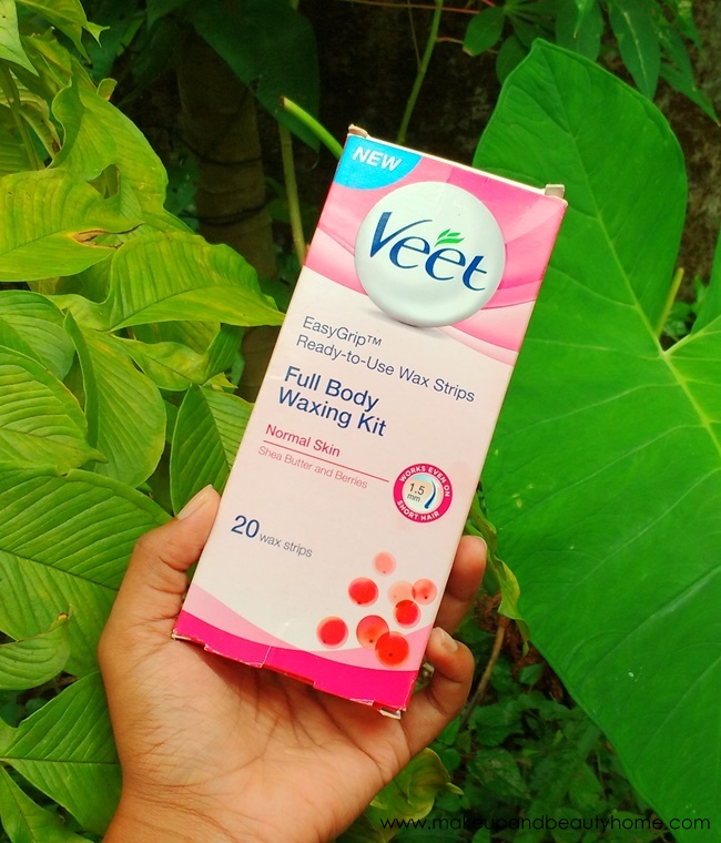 veet full body waxing kit normal skin