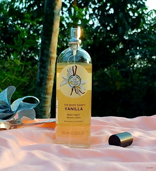 the body shop vanilla body mist